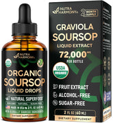 USDA Organic Soursop Bitters Liquid bottle 2 oz
