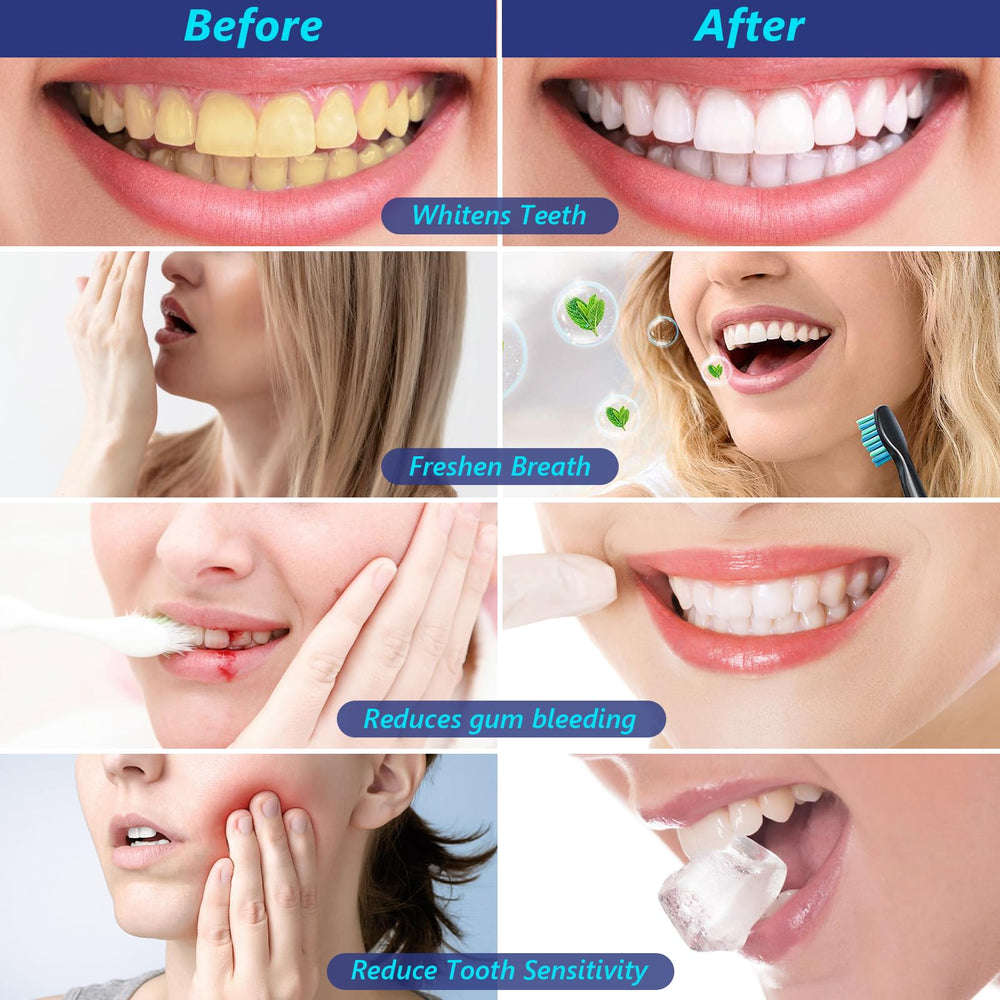 Niacinamide toothpaste concept illustration