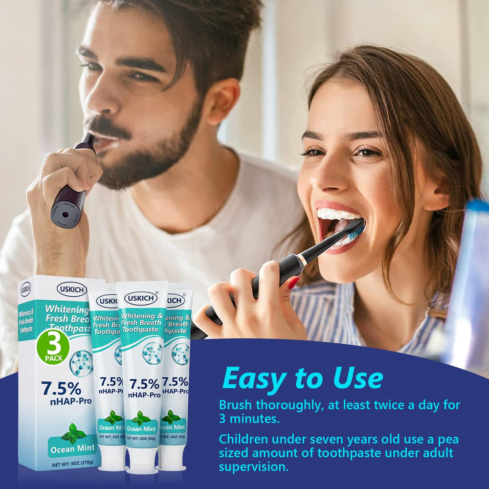 Healthy mouth with clean teeth and toothbrush with toothpaste