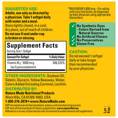 USP Verified seal on Nature Made Vitamin B12 bottle