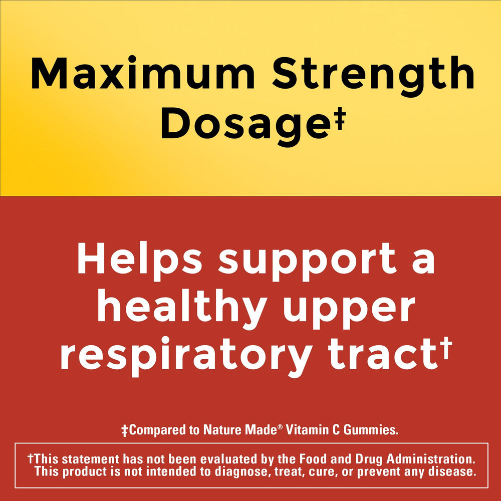 USP Verified badge on Vitamin C gummies packaging