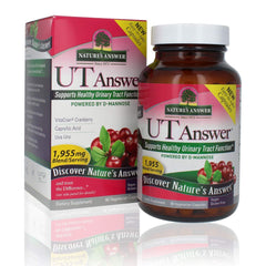 Front view of Nature's Answer UT Answer 90-count bottle