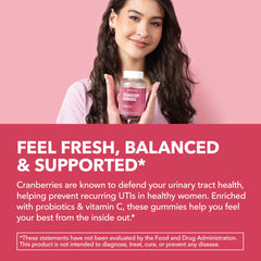 Graphic illustrating urinary tract health