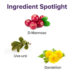 Close-up illustration of D-mannose ingredient