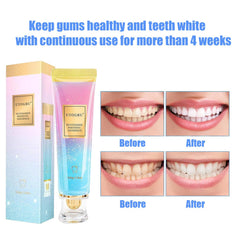 Close-up of Utogru Niacinamide Whitening Toothpaste tube