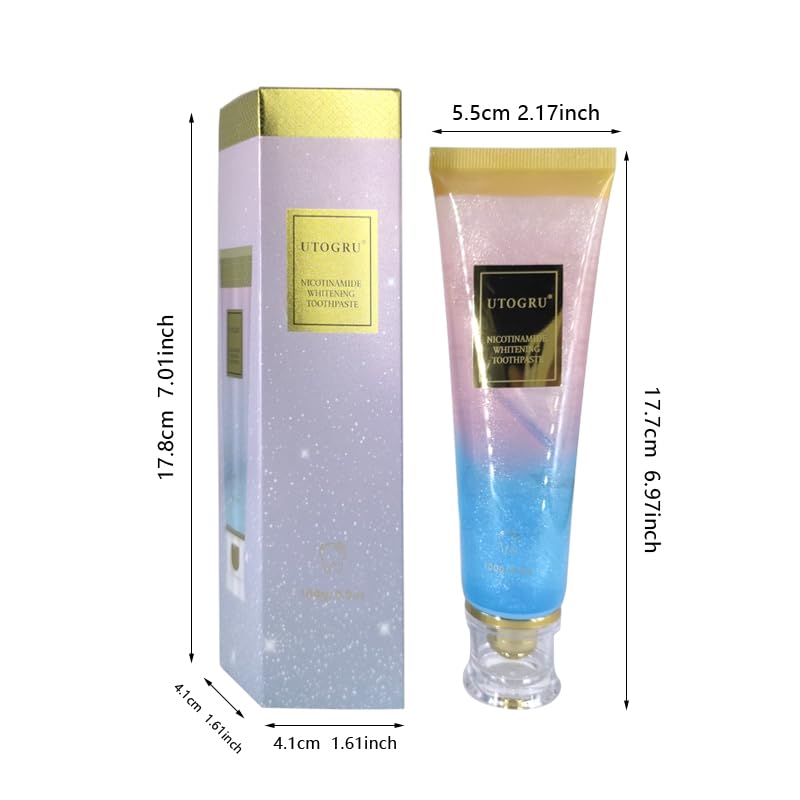 Fresh breath concept with Utogru toothpaste