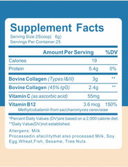 UUNZ Colostrum and Collagen Powder ingredients