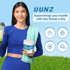 Grass-fed source and natural ingredients for UUNZ product