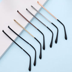 DIY kit for changing glasses legs featuring gold finish