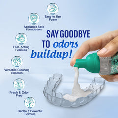 UV light cleaning action inside the Pod during cleaning