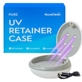 Exterior view of the UV-C retainer case cleaner