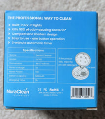 Compact ultrasonic cleaner designed for dental appliances