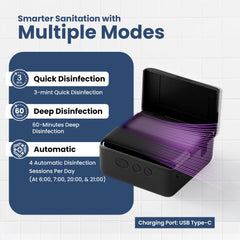Travel-friendly compact case and 650mAh battery