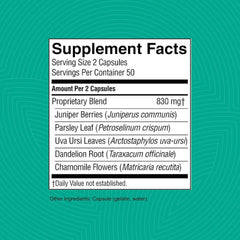 Uva ursi leaves ingredient for Kidney Activator