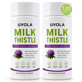 Uvola front packaging showing bottle and supplement name for clear identification