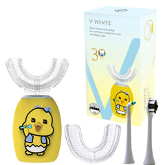 V-WHITE Yellow Kids ultrasonic toothbrush handle