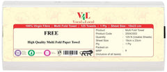 V4L 125 Sheets Multifold Paper Towels