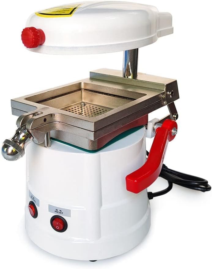 Control panel and switches of vacuum forming machine