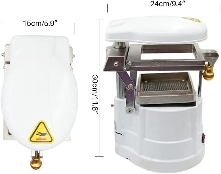 Metal body and durable construction of dental molding machine