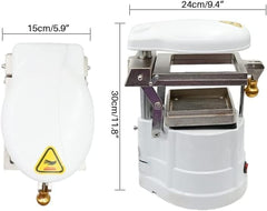 Metal body and durable construction of dental molding machine