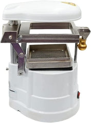 Rear connectors and ventilation on vacuum forming unit