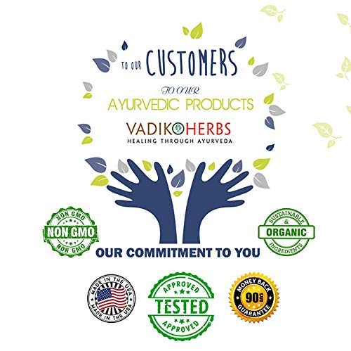 Herbal ingredients displayed with Kalmegh, Amla, Haritaki, Neem and more