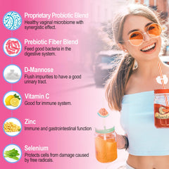 D-Mannose with vitamins for urinary and skin health