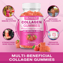 Five hydrolyzed collagen types I II III V X