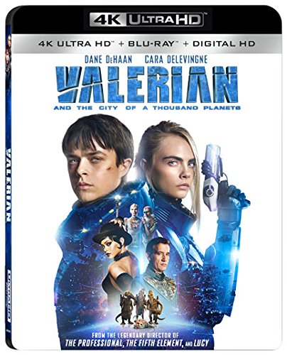 Valerian and the City of a Thousand Planets 4K Ultra HD Blu-ray cover art
