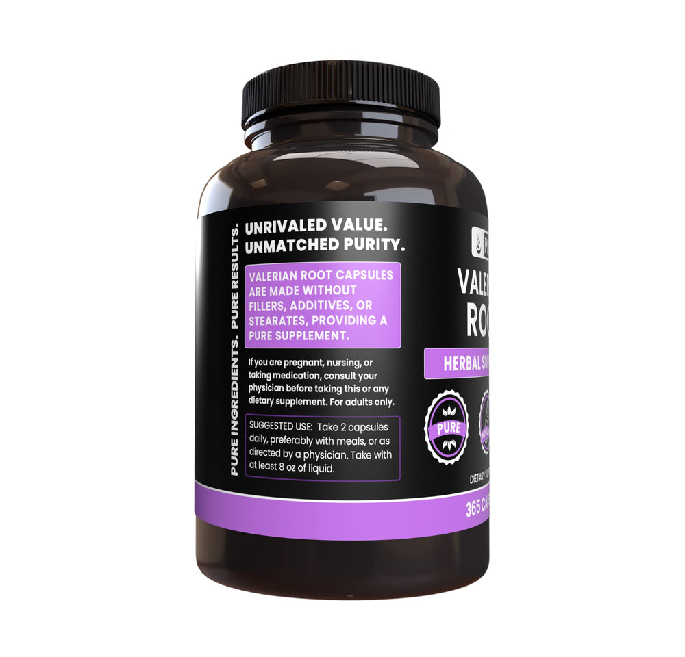 Product label highlighting no fillers and pure ingredients