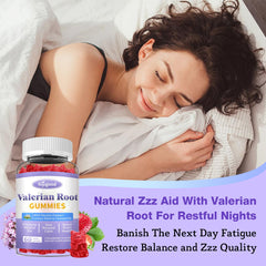 GMP-certified Valerian Root Gummies with quality label