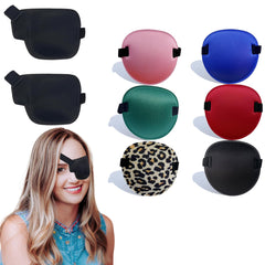 Six soft, adjustable Vandorla eye patches overview