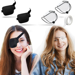 Vandorla eye shield and patch bundle front view