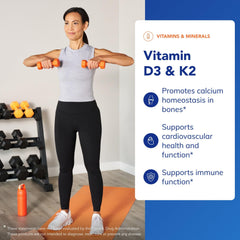 D3 & K2 for vascular health support