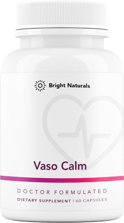 Bright Naturals Vaso Calm bottle with label