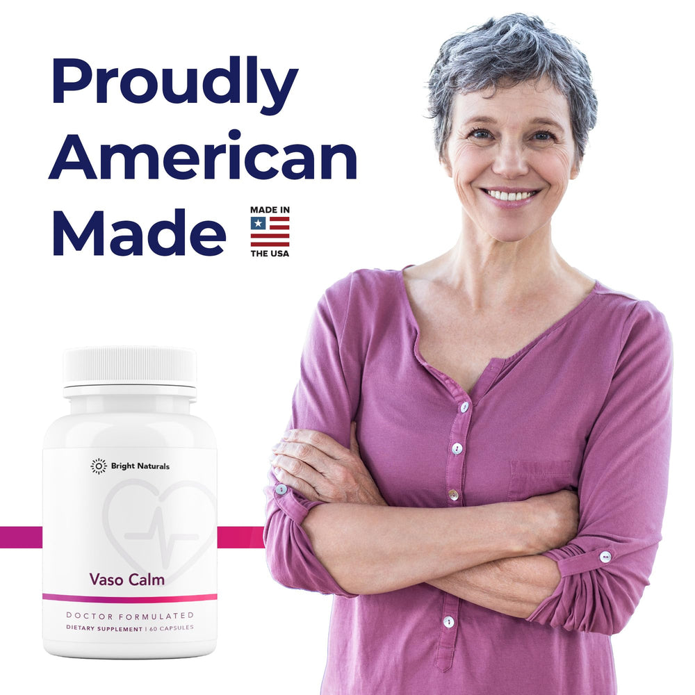 USA-made production label and product packaging