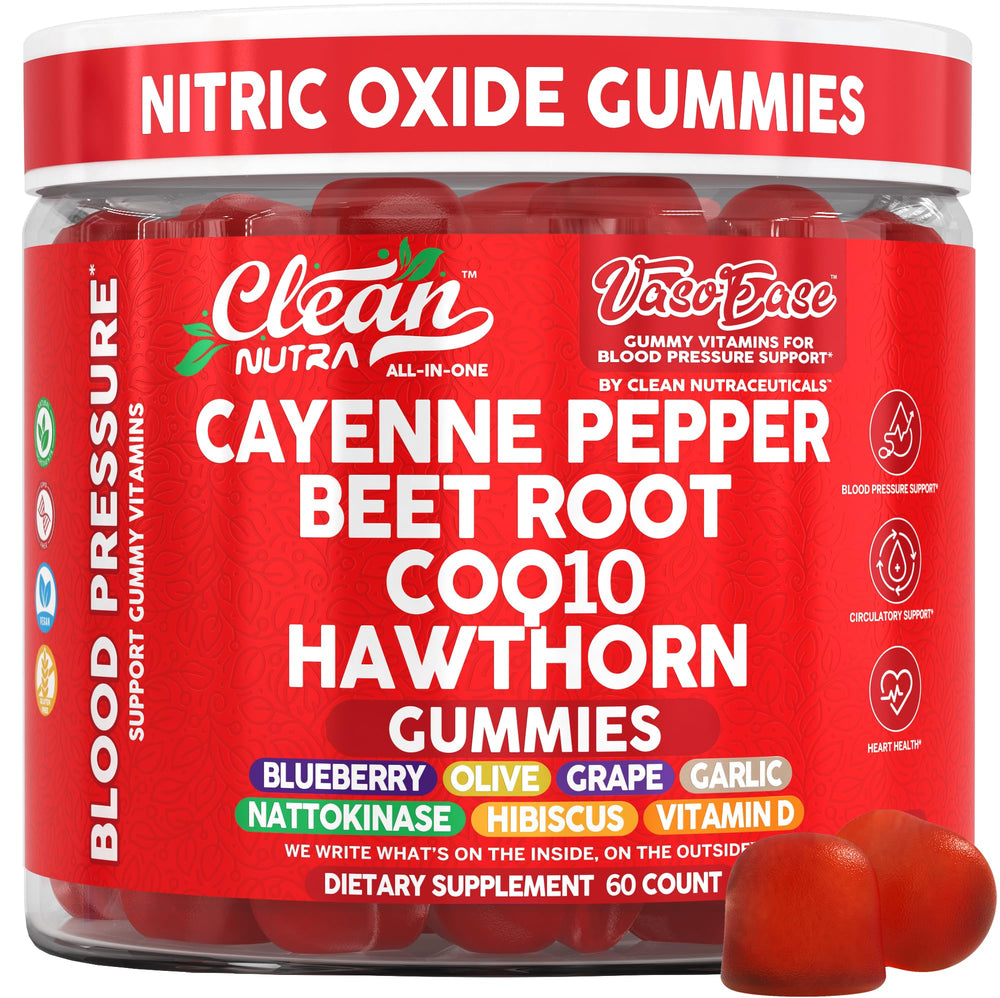 Beet root gummies with vibrant red color