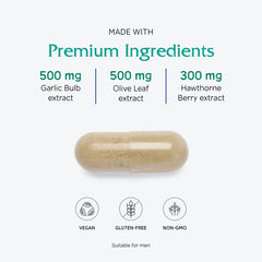 Terminalia arjuna bark and traditional botanicals in VasoBlend