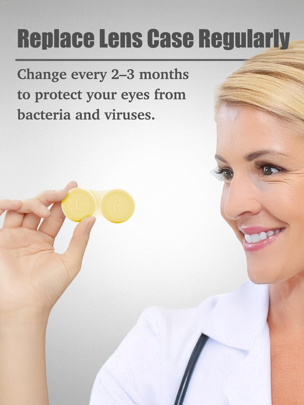 Spare replacement kit for Vastsoon yellow lens case