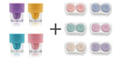 Vastsoon 4pcs colorful contact lens washers