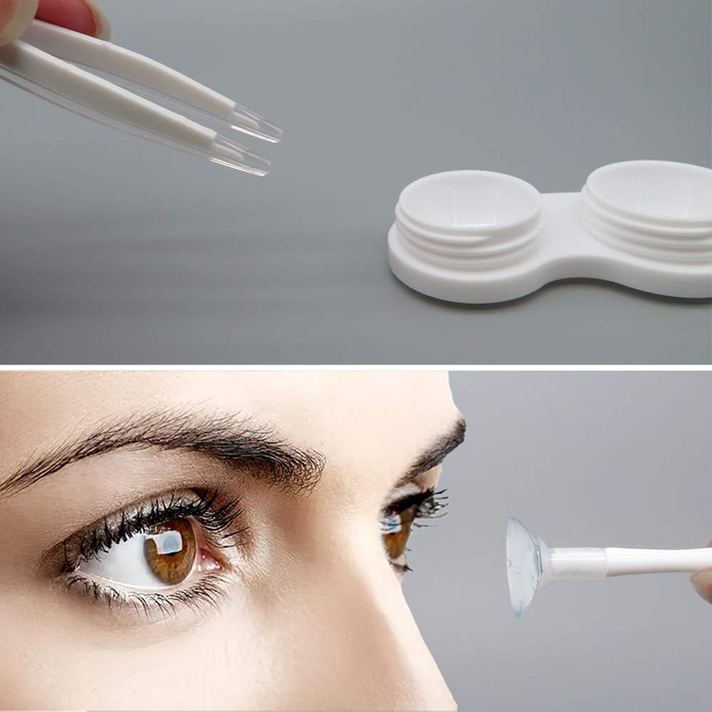 Leakproof cap and contact lens case design for safe travel
