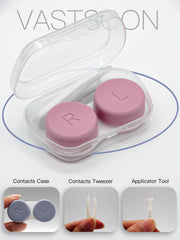 Open case showing built-in washer compartments