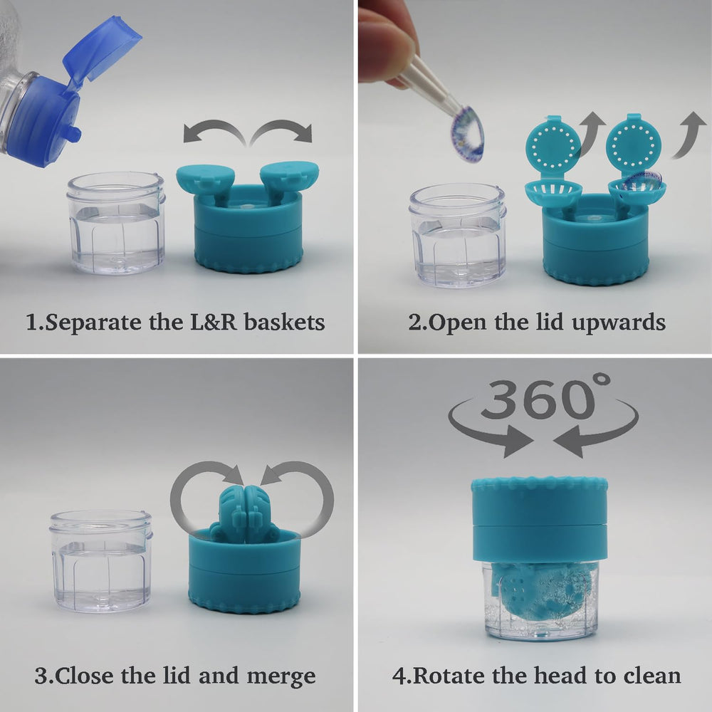 Labeled left and right compartments