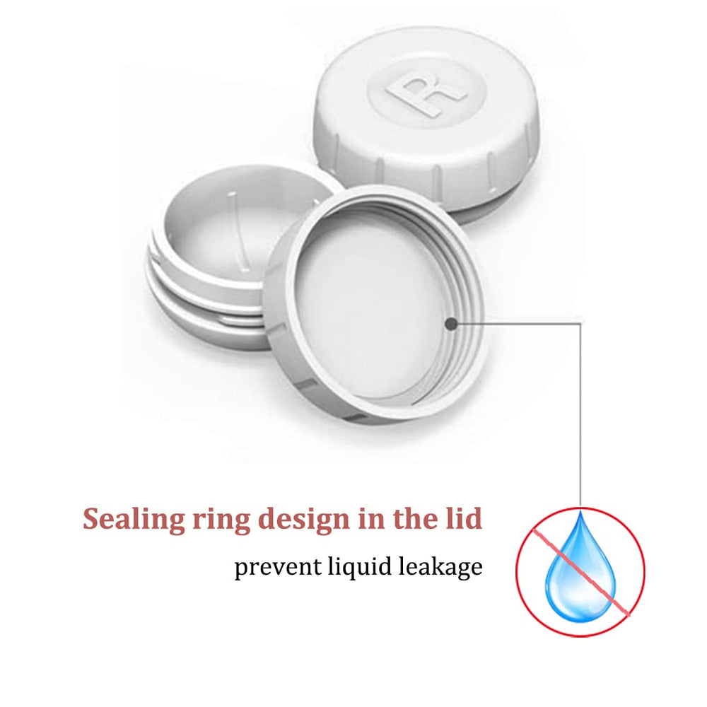 Sealing ring in lens case lid to prevent leakage