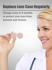 Pink replacement lens case from Vastsoon kit