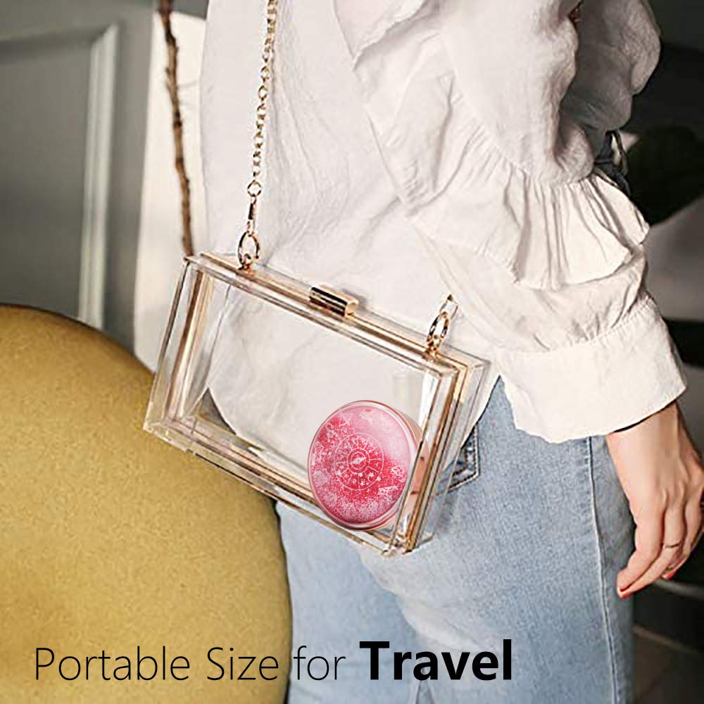 Compact travel packaging for Vastsoon Rose Gold Lens Case