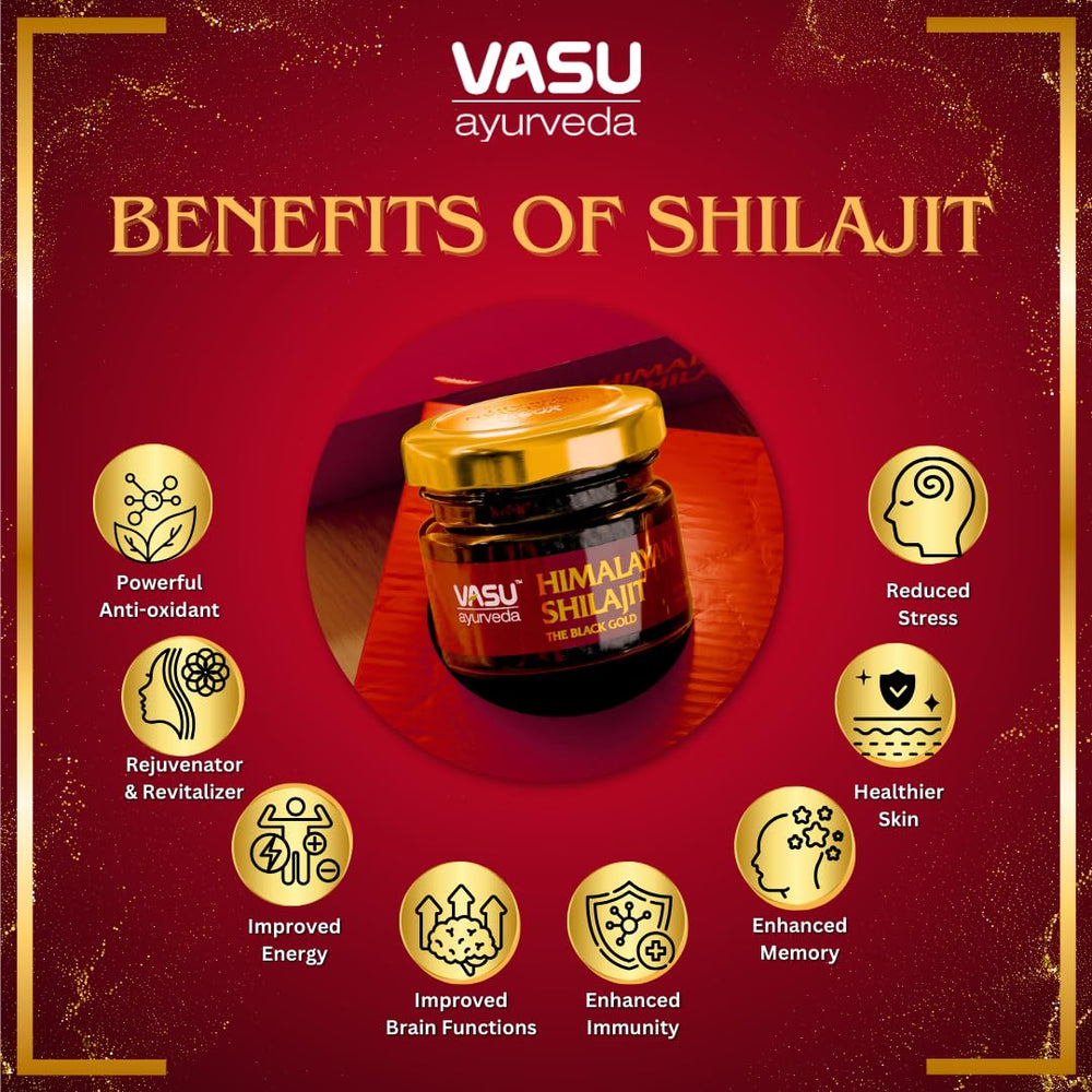 Ingredients: 100% Pure Himalayan Shilajit Resin