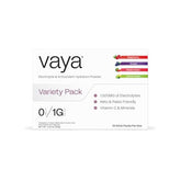 Vaya electrolyte raspberry pour showing quick hydration