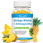 Vazatisi 240MG Ginkgo Biloba Gummies bottle label