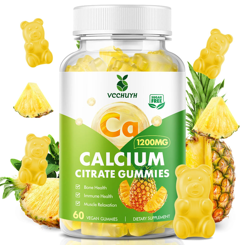 VCCHUYH Calcium Citrate Gummies 1200 mg front view